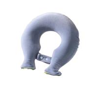 Bouillotte de Cou 2L a Double Usage Chaud/Froid,en Forme de U,avec Housse Souple,Large Ouverture de Remplissage et Bouchon a Joint Spiralé Rainuré pour Un Maintien Optimal Sur L'épaule Ou le Dos