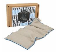 Bouillotte de lin® L'Intemporelle n°3 - Mille Oreillers - Fabriqué en France - Se réchauffe au micro-ondes