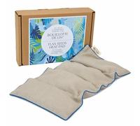 Bouillotte de lin® L'Intemporelle n°7 - Mille Oreillers - Fabriqué en France - Se réchauffe au micro-ondes