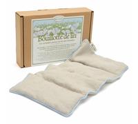MILLE OREILLERS Bouillotte de lin® Classique - Apaisante - 20 x 40 cm - A réchauffer au micro-ondes - Fabriquée en France