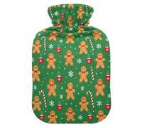 Bouillotte de Noël verte pour soulager les douleurs menstruelles | bolsa para cólicos menstruales