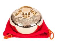 Bouillotte D'eau Chaude Avec Housse, Mini Bouillotte 0.5L/1 L/1.5L Bouillottes En Métal Épaissi Anti-Fuite, Fournir Chaleur Et De Confort, Pour Enfants Et Femmes(Brass (Craft),XL)