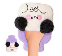 Bouillotte D'eau Chaude Avec Housse - Sac de Chauffage pour Mains et Pieds avec Housse en Peluche | Bouillotte Chauffante - pour Période Menstruelle Abdomen Cou Jambe Lit Canapé Chambre Enfant Sommeil