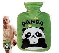 Bouillotte d'Eau Chaude en Bouteille | 1000 ml Grande Capacité Chauffe-mains | Sac Chaud Bouillotte | Pour L'Épaule, Le Pied, La Main, La Jambe, Le Corps, Le Camping, Les Femmes, Les Hommes, Le Papa E