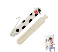 Bouillotte d'hiver, bouillotte,Bouillotte longue d'hiver 2L Sac d'eau chaude | Chauffe-lit de grande capacité avec couverture souple, chauffe-mains pour les mains et la taille