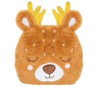 Bouillotte doudou 2 en 1 - Peluche plate biche toute douce bébé & enfant - Action chaud et froid - Bouillotte sèche micro-ondes - Perles de céramique - Convient à tous les âges - PLIC Horizane Santé