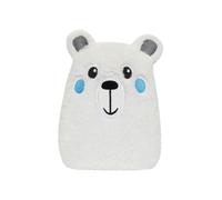 Bouillotte doudou Ours 2 en 1● Peluche plate toute douce bébé & enfant ● Action chaud et froid ● Bouillotte sèche micro-ondes ● Perles de céramique ● Convient à tous les âges ● Plic