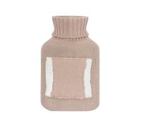 Bouillotte duo réchauffe mains ● Bouillotte à eau en caoutchouc naturel de 2L ● Conserve la chaleur jusqu’à 8H ● Plic