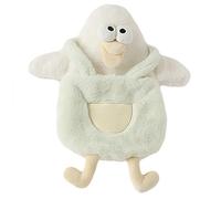 Bouillotte Eau Chaude,Antidéflagrant et étanche,750ml Bouillote Enfant,Mignon peluche bouillotte,Manteau Amovible, Réchauffe, Adapté Enfants, Copines, Famille, Noël, lAnniversaire，Canard