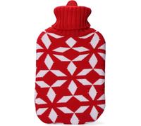 Bouillotte EDM 76774 Rojo/Blanco Laine 2 L