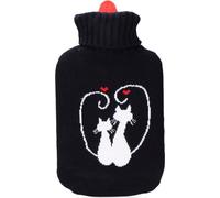 Bouillotte EDM 76779 Noir Noir/Blanc Laine 2 L