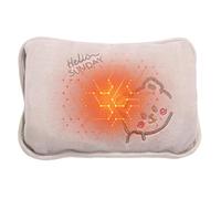 Bouillotte Électrique Chauffante Chauffe-Mains Rechargeable | Couverture Chauffante et Bouillotte pour Crampes Menstruelles Muscles Cou Jambes Taille Ventre Corps