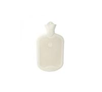 Bouillotte en caoutchouc 20 x 37 cm eau chaude ou froide - 2 L - Blanc