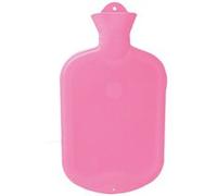 Bouillotte en caoutchouc 20 x 37 cm eau chaude ou froide - 2 L - Rose Rose G