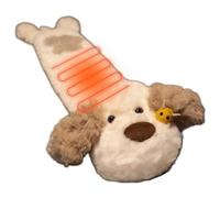 Bouillotte en caoutchouc - 75 cm en peluche longue abeille chien - Bouillotte | Pour la maison, l'hiver, l'école, l'extérieur, les voyages, l'hôtel, la nuit, les vacances
