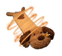 Bouillotte en caoutchouc | Fournitures chauffantes pour chien abeille longue en peluche de 29,5 pouces, pack d'eau chaude - pour les bureaux à domicile, l'école, les voyages en plein air, l'hôtel, la