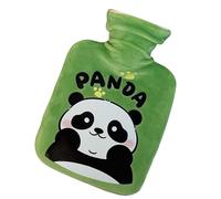 Bouillotte en cas de crampes - Bouillotte avec motif panda comme chauffe-mains et pieds - Pour femmes, hommes, cou, épaules, taille, pieds, main