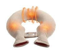 Bouillotte en forme de U | Enveloppe chauffante en compresse chaude et froide | Chauffe-épaules réutilisable pour l'hiver, la maison, le bureau, les voyages, les vacances et appartement