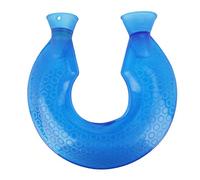 Bouillotte en Forme U Bouillotte Eau Chaude Bouillotte en PVC Bouillotte Tour de Cou Bouillotte Oreiller Soulagement Fatigue et Douleur du Dos Epaules Pour Adulte Femme Homme-37 * 35CM 1400ML