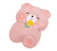 Bouillotte en peluche, bouillotte avec couvercle,Sac d'eau chaude mignon Sac d'eau chaude de dessin animé | Bouteille chauffée confortable en forme d'animal en peluche pour les étudiants, les bu