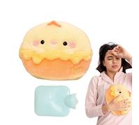 Bouillotte en peluche de dessin animé - 500 ml - Manchon portable anti-fuite - Animaux en peluche mignons - Chauffage pour femmes, hommes, mains et pieds