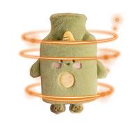 Bouillotte en peluche moelleuse - Chauffe-mains en forme d'animal - 1 litre - chauffe-ventre - Pour patients, malades, joueurs, bureau, voiture, canapé, lit,