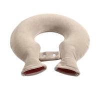 Bouillotte en U avec buse simple - PVC 32 x 30 x 10 cm | Bouillotte en U double buse pour le cou et les épaules