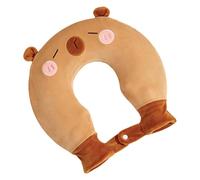 Bouillotte - Enveloppe de cou | Bouteille d'eau chaude au design animal pour soulager la douleur | 1 pièce avec housse en polaire douce pour les douleurs menstruelles, les muscles, les épaules, les