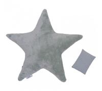 Bouillotte étoile en bambou/gaze de coton Vert de gris