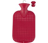 Bouillotte FASHY lisse 2 litres cranberry