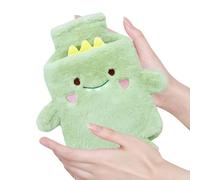 Bouillotte isotherme pour animaux en peluche, housse d'hiver confortable | de stockage pour thérapie chaude à l'épreuve des fuites Housse en polaire amovible Chaleur