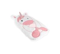 Bouillotte Licorne En Fourrure Rose Et Blanche Pour Enfant