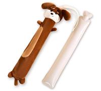 Bouillotte Longue Avec Housse,Animaux Peluche Housse Douce Déhoussable Bouillotte Peluche,Pour Le Nettoyage,Convient Au Cou,Au Ventre Et Au Dos (A)