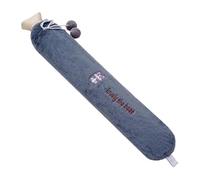Bouillotte longue - Bouillotte chauffante douce de 60 cm, confort portable | Sac chauffant pour les mains et les pieds avec facilité, manchon Artoon thermique longue durée pour le travail et le salon