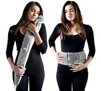 Bouillotte Longue Originale YUYU: Qualité premium et robuste. 75 cm, caoutchouc naturel de grade A, chaleur pendant 2-6 heures. Optez pour la sécurité et la fiabilité! Garantie de 2 ans! (Gris)