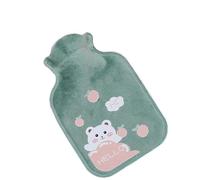 Bouillotte Lot de 2 bouillottes en caoutchouc for le ventre, sac for eau chaude, dessin animé, chaud, relaxant, sûr, froid, grand peluche(10)
