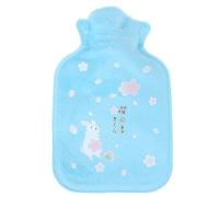 Bouillotte Lot de 2 bouillottes en caoutchouc for le ventre, sac, mignon, dessin animé, chaud, relaxant, sûr, froid, grand d'eau chaude peluche(N4)