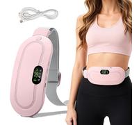 Bouillotte Menstruelle | Serviette Thermique Rechargeable Sans Fil,Ceinture Electrique Rechargeable Ajustable Avec Batterie 1800 mAh | Pour Soeurs Filles Mères Et Amies