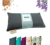 Bouillotte Micro-onde (25x12 cm) - Coussin Chauffant Naturel pour les Douleurs Menstruelles - Utilisation Chaude ou Froide - Grande Rétention de Chaleur - Parfum Lavande