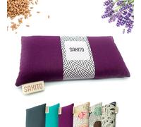 Bouillotte Micro-onde (25x12 cm) - Coussin Chauffant Naturel pour les Douleurs Menstruelles - Utilisation Chaude ou Froide - Grande Rétention de Chaleur - Parfum Lavande