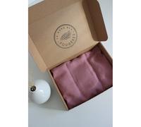 Bouillotte micro onde - lin vieux rose