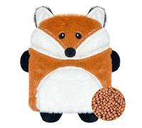 Bouillotte Micro-Onde Peluche, Coussin Chauffant Micro Onde, Coussin Chauffant Enfant, Bouillotte Regles Douloureuses Pour Femme, Bouillottes Bebe Anti Colique, Pour La Douleur Musculaire（(renard)