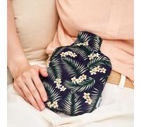 Bouillotte micro-ondes tropical noir