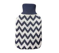 Bouillotte Mimo de 1,7 l avec doublure bleue. Dimensions : 20 x 32 x 4 cm. Souple, agréable au toucher et parfaite pour garder la chaleur et le bien-être. Idéale pour se détendre.