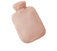 Bouillotte, Pack de chaleur d'eau chaude en caoutchouc d'injection 2 pièces(Pink 2000ml,One Size)