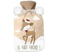 Bouillotte peluche biche Moelleuse et Douce Douleur Dos Cou épaule !