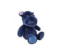 Bouillotte peluche dehoussable 25cm plus sachet lavande - Hippopotame ZEN Bleu marine Bleu marine
