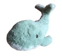 Bouillotte peluche déhoussable baleine cosy plush vert TU