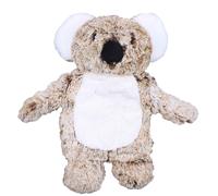 Generique Bouillotte peluche Ours « Micro-Ondable » 32 cm Marron G