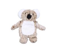 Bouillotte Peluche Ours "Micro-Ondable" 32cm Marron